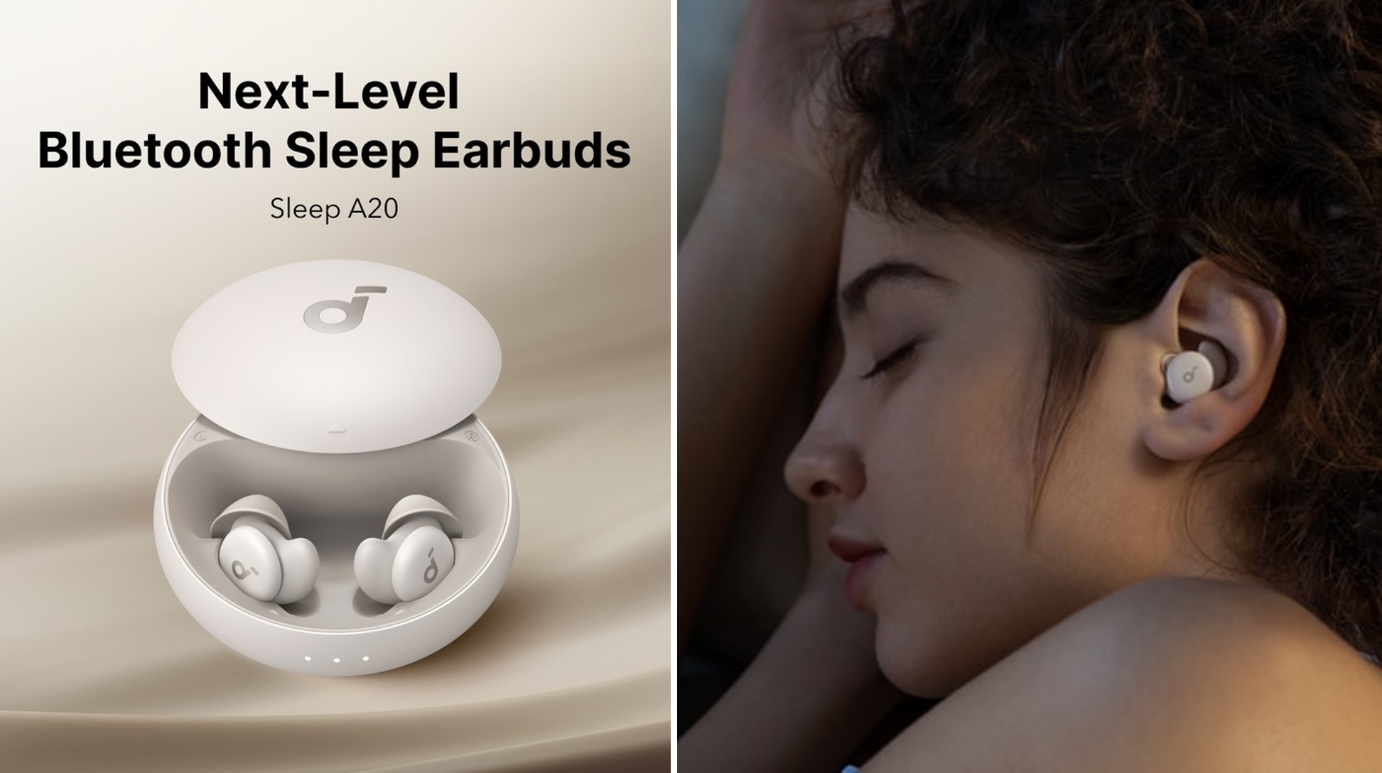 不怕枕邊人打呼！soundcore Sleep A20 藍牙睡眠耳機：貼耳遮噪，專為側睡族設計 群眾觀點